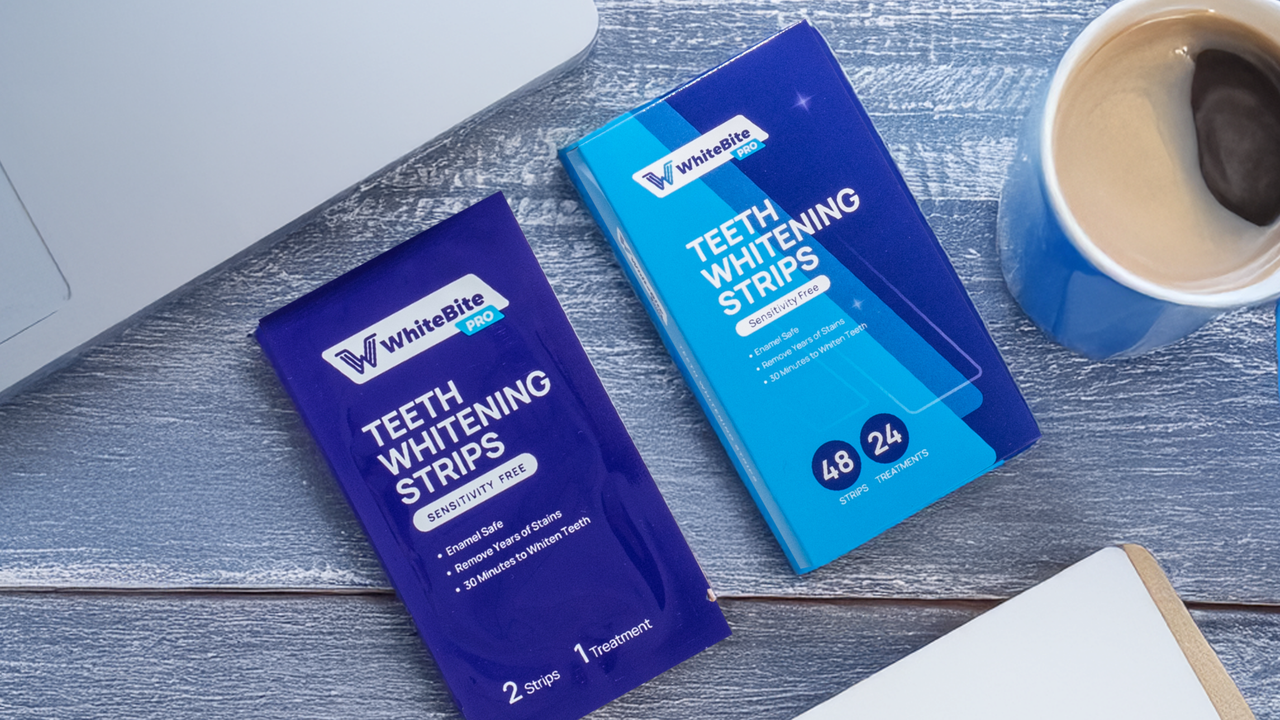 Quick Teeth Whitening Strips for Busy Workdays